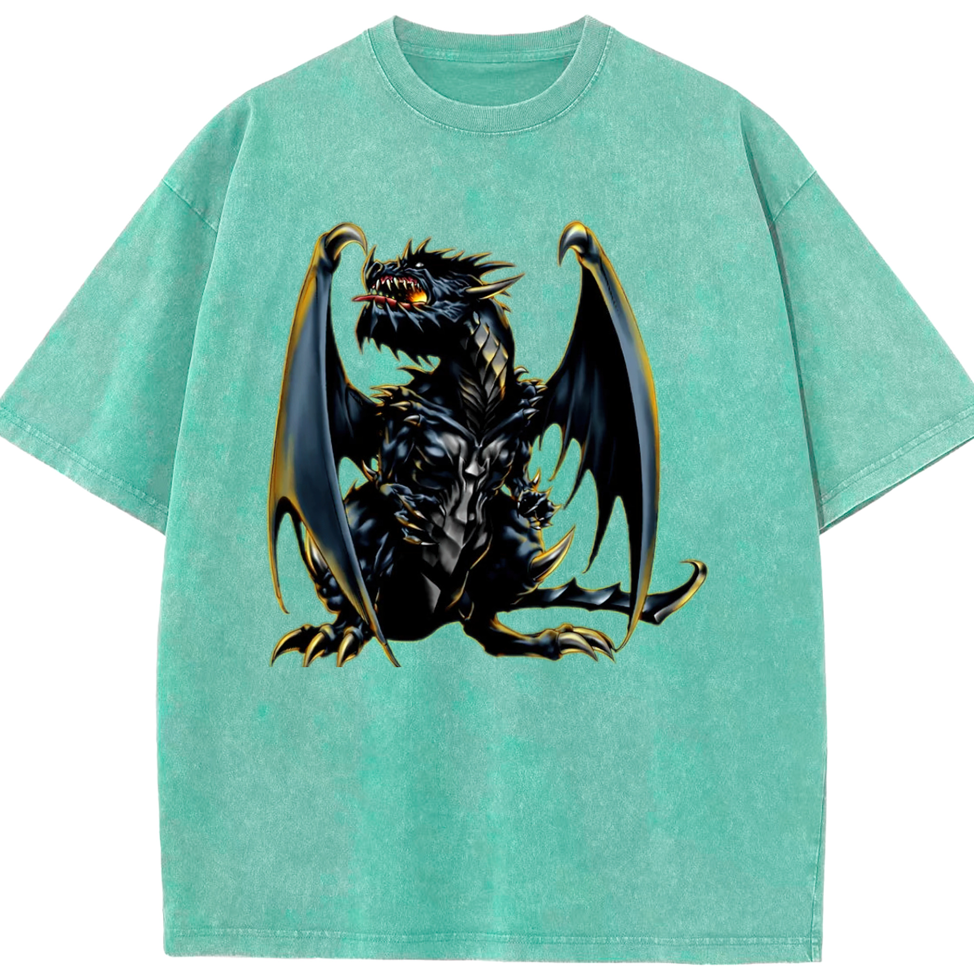 （画像用） 遊☆戯☆王 Yu-Gi-Oh! 綿100% ヴィンテージ風 半袖Tシャツ（フロントプリント）